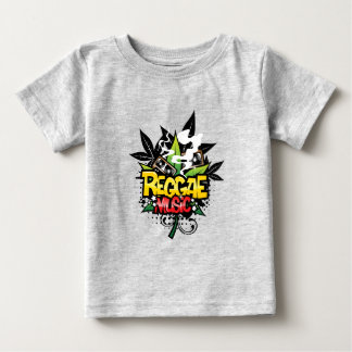 T-shirt Pour Bébé Musique reggae