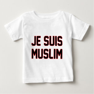 T-shirt Pour Bébé Musulmans de Je Suis