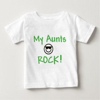 T-shirt Pour Bébé My Aunts Rock