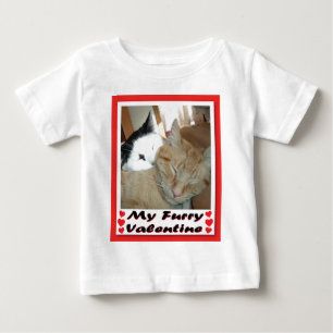T-shirt Pour Bébé My Furry Valentine