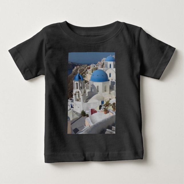 T-shirt Pour Bébé Mykonos Grèce Travel (Devant)