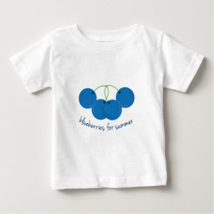 T-shirt Pour Bébé Myrtilles pour l'été