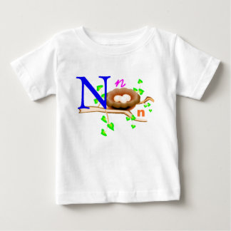 T-shirt Pour Bébé N - Collection de monogrammes