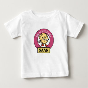 T-shirt Pour Bébé naan drôle