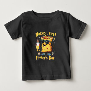 T-shirt Pour Bébé Nacho Première Fête des pères Cinco De Mayo Papa