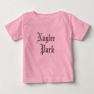 T-shirt Pour Bébé Naglee Park, un quartier de San Jose, laissez-le