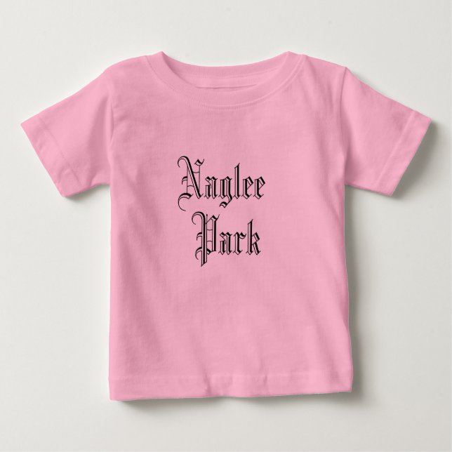 T-shirt Pour Bébé Naglee Park, un quartier de San Jose, laissez-le (Devant)