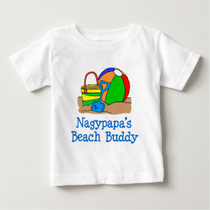 T-shirt Pour Bébé Nagypapa Beach Buddy
