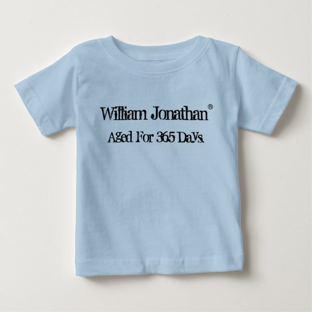 T-shirt Pour Bébé Naissance vintage du bébé (Devant)
