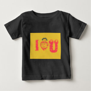 T-shirt Pour Bébé Nakupenda - I Love U Swahili Mot Texte Signifiant