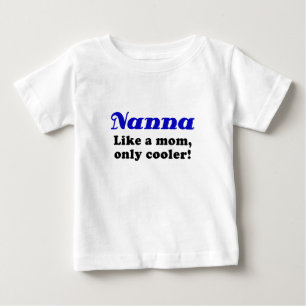 T-shirt Pour Bébé Nanna aiment une maman seulement plus fraîche