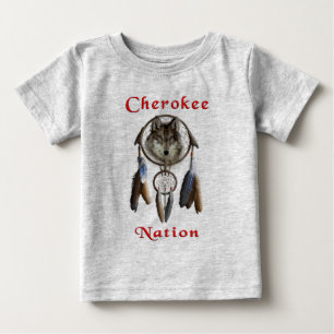 T-shirt Pour Bébé Nation cherokee