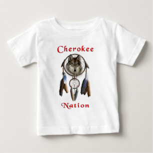 T-shirt Pour Bébé Nation cherokee