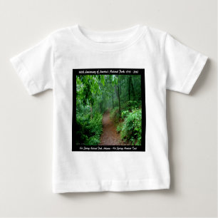 T-shirt Pour Bébé National Park Anniversary Hot Springs Mt Trail