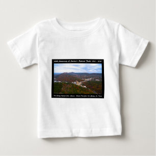 T-shirt Pour Bébé National Park Anniversary Hot Springs Vue d'automn