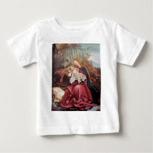 T-SHIRT POUR BÉBÉ NATIVITÉ AVEC ANGELS - MAGIE DE NOËL