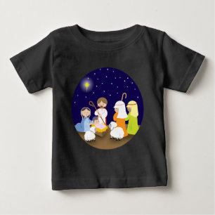 T-shirt Pour Bébé Nativité du seigneur