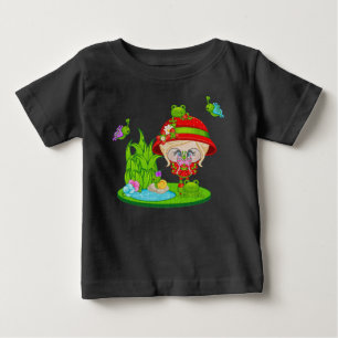 T-shirt Pour Bébé Nature Lover Frog Faune