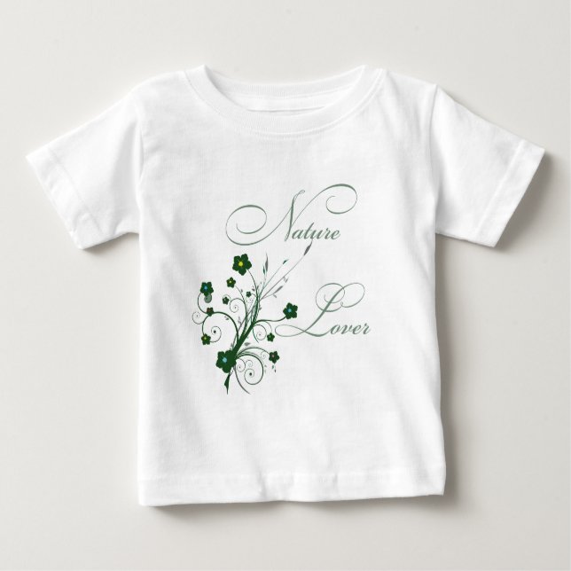 T-shirt Pour Bébé NatureLoover (Devant)