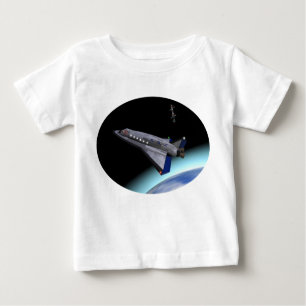 T-shirt Pour Bébé Navette spatiale El Al Maslool