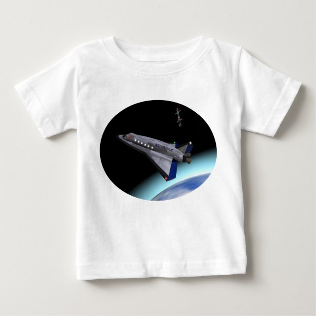 T-shirt Pour Bébé Navette spatiale El Al Maslool (Devant)