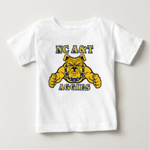 T-shirt Pour Bébé NC A&T Agences   Aggie Bulldog