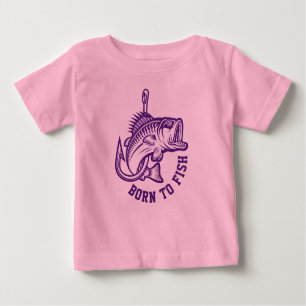 T-shirt Pour Bébé Né au poisson