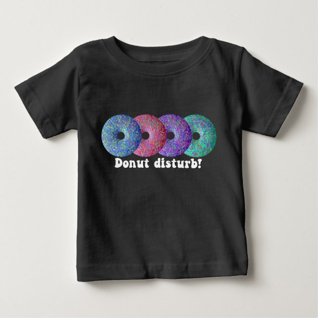 T-shirt Pour Bébé Ne déranger pas (Devant)