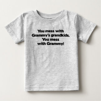 T-shirt Pour Bébé Ne manquez pas avec les petits-enfants de Grammy