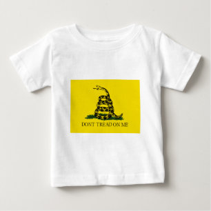 T-shirt Pour Bébé NE MARCHEZ PAS SUR MOI, le drapeau de Gadsden
