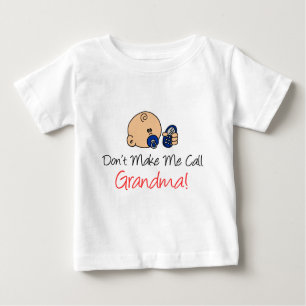 T-shirt Pour Bébé Ne me fais pas appeler grand-mère
