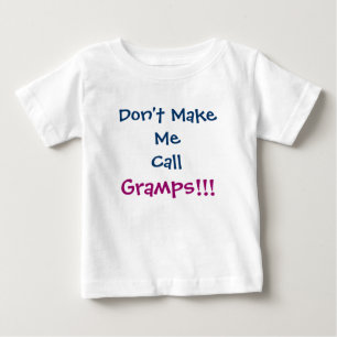 T-shirt Pour Bébé Ne me fais pas appeler les mamelons grand-père T-s