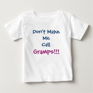 T-shirt Pour Bébé Ne me fais pas appeler les mamelons grand-père T-s