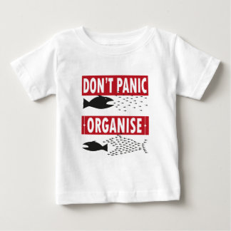 T-shirt Pour Bébé ne paniquez pas