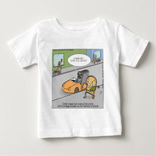 T-shirt Pour Bébé Ne Parlez Pas Aux Inconnus Drôle