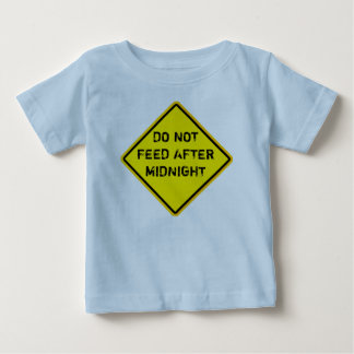 T-SHIRT POUR BÉBÉ NE PAS SE NOURRIR APRÈS MINUIT
