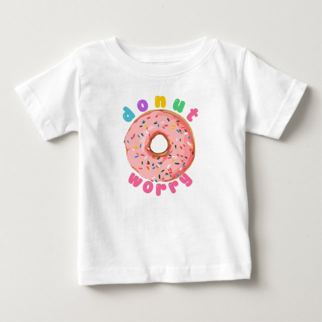 T-shirt Pour Bébé Ne t'en fais pas, sois heureux (Devant)