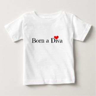 T-shirt Pour Bébé Né une combinaison de corps Diva
