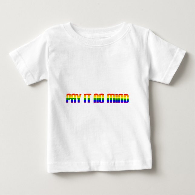 T-shirt Pour Bébé ne vous inquiétez pas (Devant)