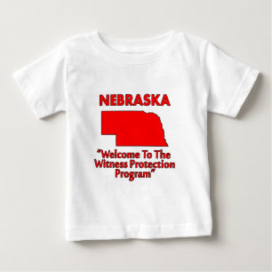 T-shirt Pour Bébé Nebraska - Programme de protection des témoins