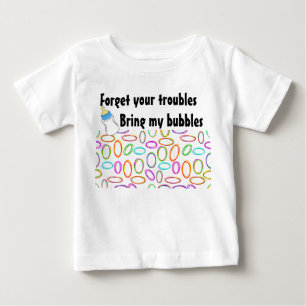 T-shirt Pour Bébé Neon Ovals