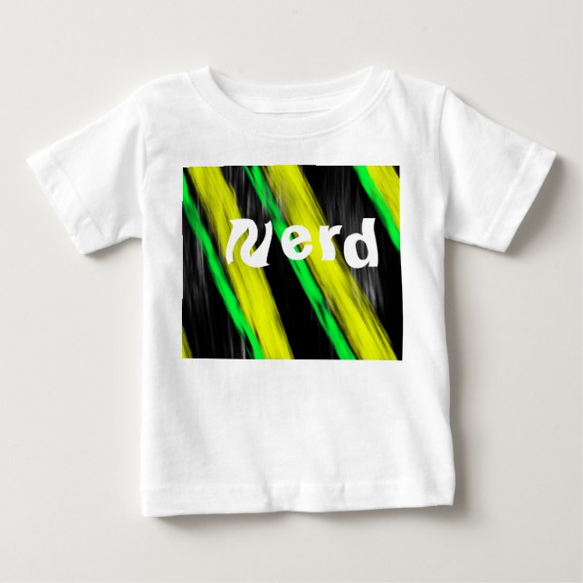 T-shirt Pour Bébé Nerd (Devant)