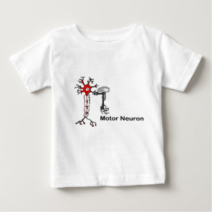 T-shirt Pour Bébé Neuron moteur