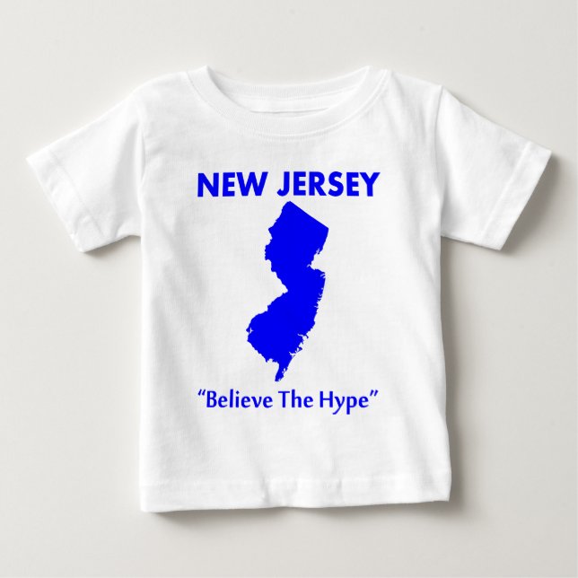 T-shirt Pour Bébé New Jersey - Croire à l'Hype (Devant)