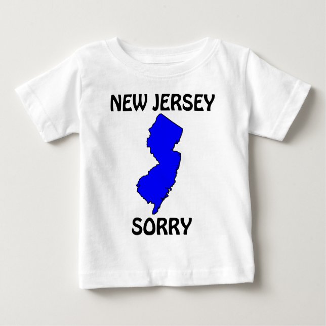 T-shirt Pour Bébé New Jersey - Désolé (Devant)