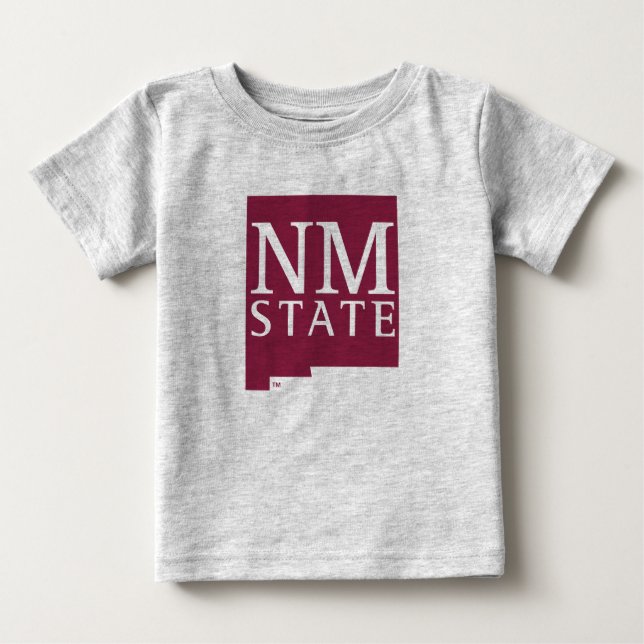T-shirt Pour Bébé New Mexico State (Devant)