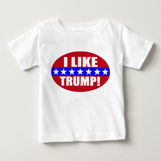 T-shirt Pour Bébé NEW sTYLE - dONALD tRUMP E (Devant)