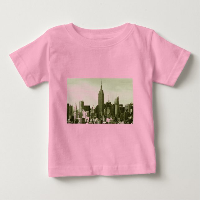 T-shirt Pour Bébé New York City (Devant)