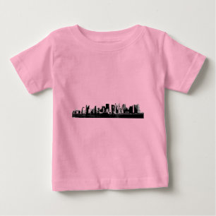 T-shirt Pour Bébé New York City panoramique