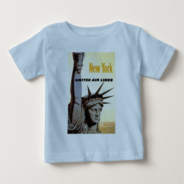 T-shirt Pour Bébé New York City Travel (Devant)
